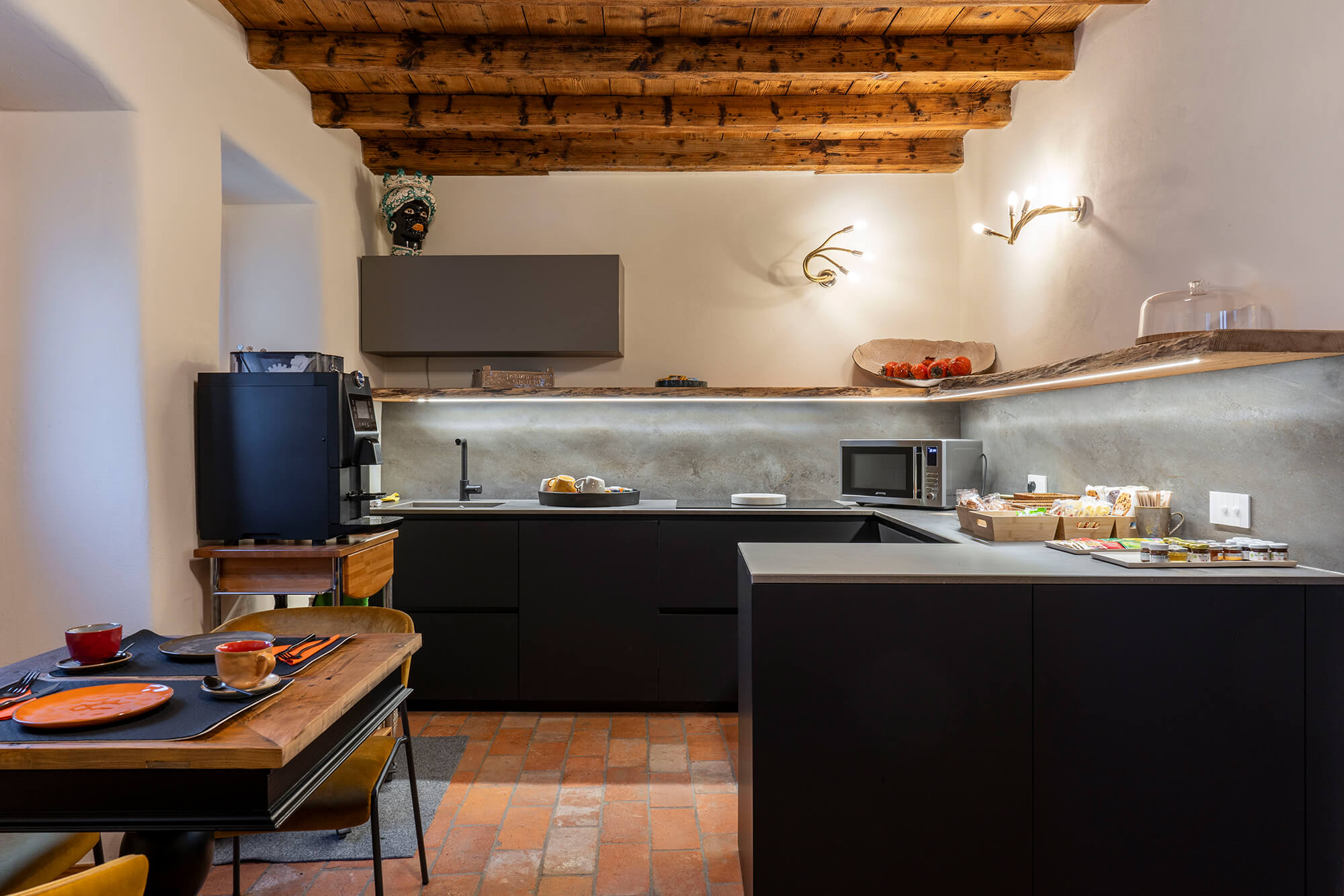 immagine cucina bed & breakfast provincia di bergamo
